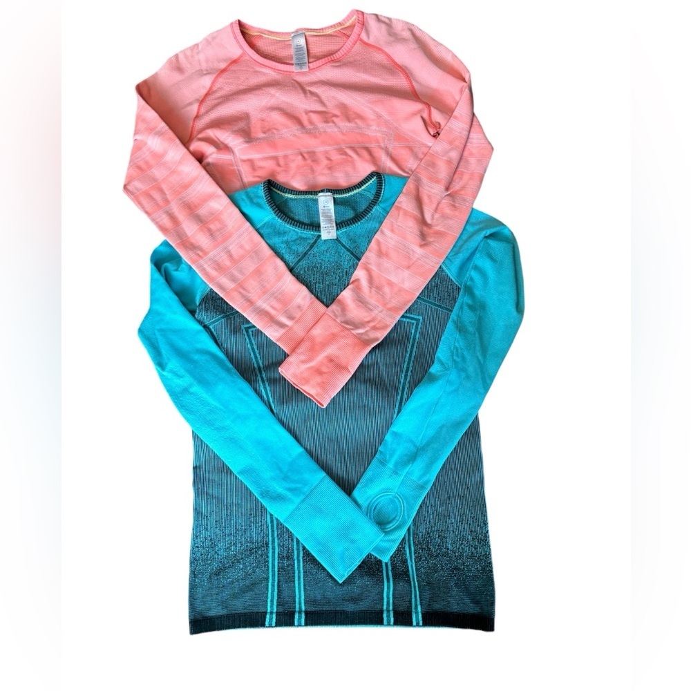 Ivivva Swiftly Tech Long Sleeve Athletic Shirt. Girls Size 14.